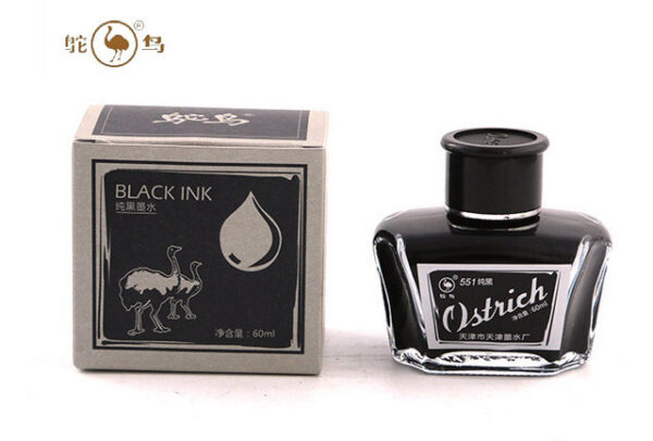 Ostrich Black Ink 60ml