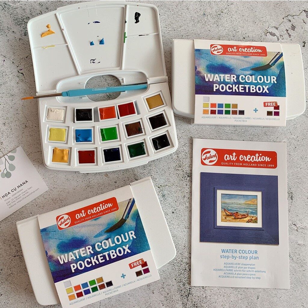 σετ ακουαρέλας 12 χρώματα Watercolor Box