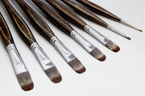 Πινέλο  γλώσσα της γάτας Mongoose-Unico Borciani e Bonazzi