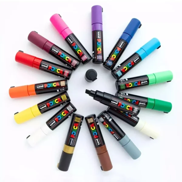 posca-pc-8k-posca-uni-marker-set-16-pieces-194516 POSCA PC-8K