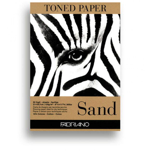 Fabriano Toned Paper Sand, A4, 120gr