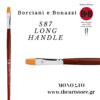 Πινέλο με μακριά λαβή Borciani e Bonazzi Series 87