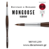 Πινέλο Στρογγυλό Mongoose -Borciani e Bonazzi (μαλακή τρίχα)