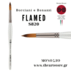 ΜΟΝΟ ΣΤΟ www.theartstore.gr (9) Πινέλο Στρογγυλό, Borciani e Bonazzi FLAMED Unico