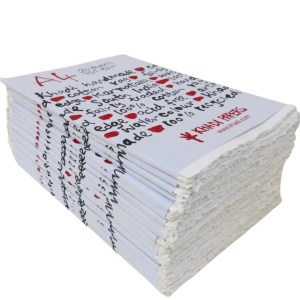 KhadiRagPaper150gsmMedium-ArtShedBrisbane7 SketchBook χειροποίητου χαρτιού Khadi Papers