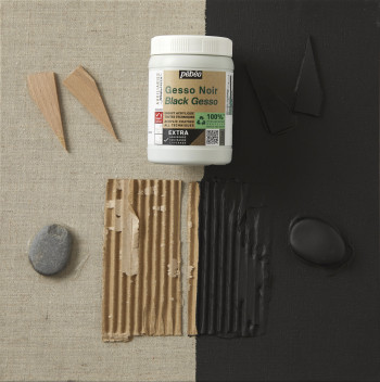 Pebeo Black Gesso Green Studio 225gr