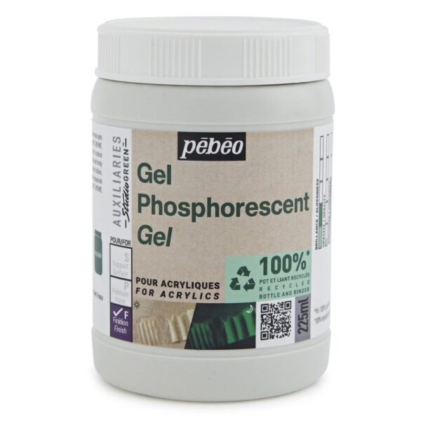 Pebeo Phoshorescent Gel 225gr