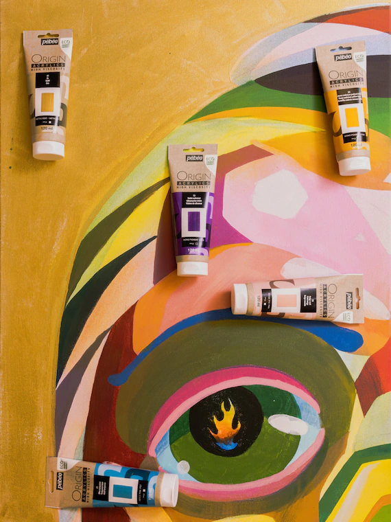 Pebeo Set Origin Acrylic 6 x 60ml