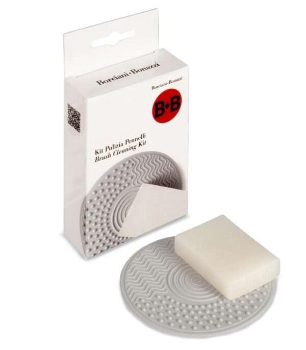 kit-silicone-pad-mini-soap-for-cleaning (2) Κιτ καθαρισμού πινέλων - Borciani e Bonazzi