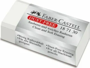Λευκή γόμα Faber Castel Dust free