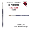 il perfetto (1) συνθετικό πινέλο Kolinsky 620 il Perfetto- Borciani e Bonazzi