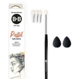 Pastel brush kit2 Blending