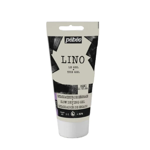 Medium slow drying gel χαρακτικής 80ml - Pebeo Lino