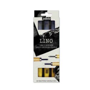 3167861415347-1 Pébéo Lino Cuttinig tools, σετ 3τεμ