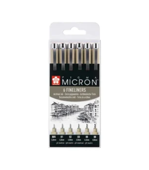 set-6-penakia-pigma-micron-sakura Sakura Pigma MICRON σετ πενάκια