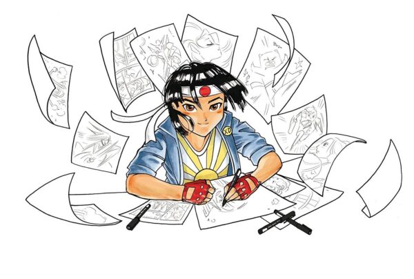 71pGkW2+phL._SL1500_ Μπλοκ ζωγραφικής Sakura Manga Paper A5, Bristol