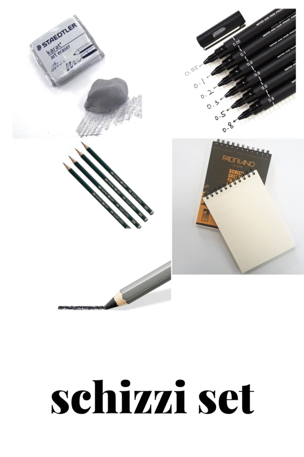 Σετ για σκίτσο  "Schizzi"