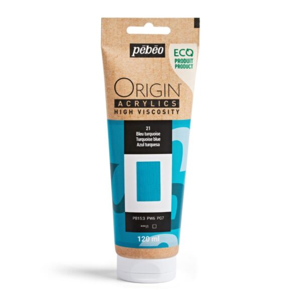Ακρυλικό Χρώμα  21 Turquoise 120ml Pebeo Origin