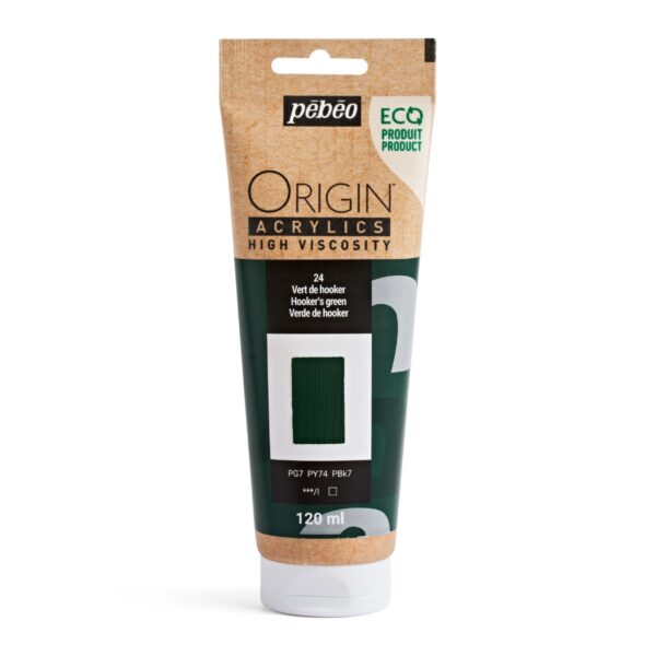 Ακρυλικό Χρώμα  24 HOOKER GREEN 120ml Pebeo Origin