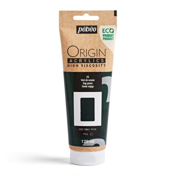 οικολογικά ακρυλικά Pebeo Origin 25 ακρυλικό origin sap green