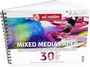 μπλοκ Mixed media για ακρυλικο