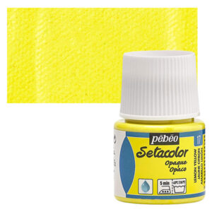 Χρώμα για ύφασμα Lemon Yellow 45ml, Pebeo Setacolor Opaque
