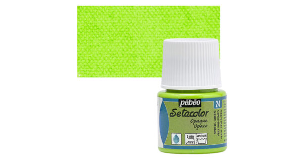 Χρώμα για ύφασμα Spring GReen 45ml, Pebeo Setacolor Opaque