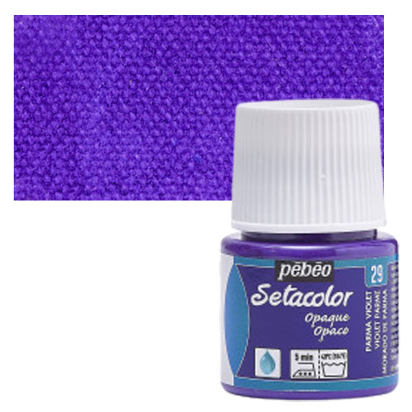 Χρώμα για Ύφασμα Parma Violet 45ml – Pebeo Setacolor Opaque