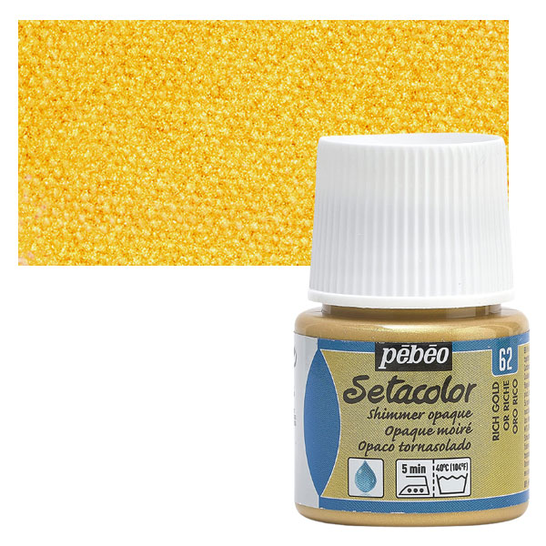 setacolor χρώματα για ύφασμα Rich Gold