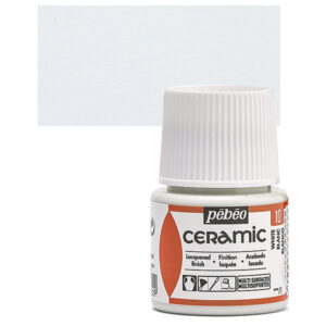 10_65 Ψυχρό Σμάλτο White No10 45ml Pebeo Ceramic | Λευκό Σμάλτο