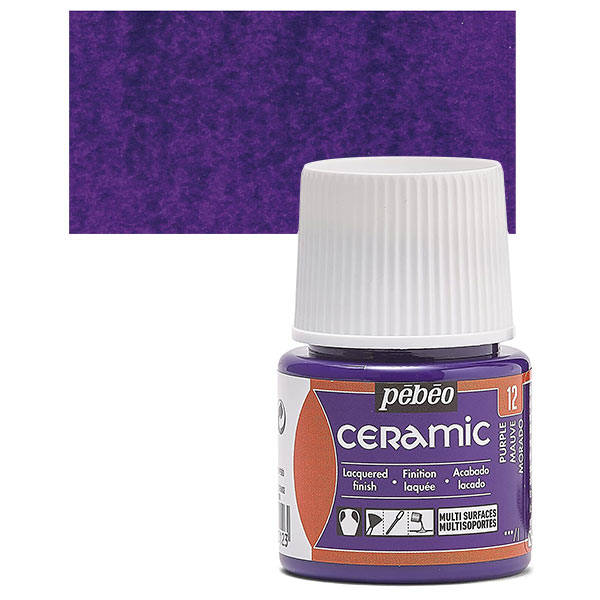 12 Ψυχρό Σμάλτο για Κεραμική Purple (No12) Pebeo Ceramic 45ml Ψυχρό Σμάλτο για Κεραμική Purple (No12) Pebeo Ceramic 45ml