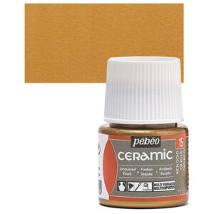 15_ Ψυχρό Σμάλτο για Κεραμική Rich Gold (No15) Pebeo Ceramic 45ml Ψυχρό Σμάλτο για Κεραμική Rich Gold (No15) Pebeo Ceramic 45ml