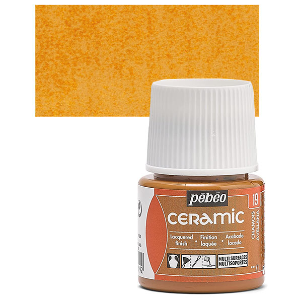 Ψυχρό Σμάλτο Chamois No19 45ml Pebeo Ceramic | The Art Store