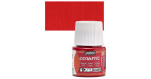 24_2_14 Ψυχρό Σμάλτο Cherry Red No24 45ml Pebeo Ceramic | The Art Store