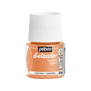 Pebeo Setacolor Opaque Orange Peach Pebeo Setacolor Opaque Orange Peach χρώμα για ύφασμα