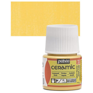 33_8 Ψυχρό Σμάλτο Light Yellow No33 45ml Pebeo Ceramic | The Art Store Ψυχρό Σμάλτο Light Yellow No33 45ml Pebeo Ceramic | The Art Store