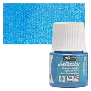 Χρώμα για ύφασμα Electric Blue 45ml,Pebeo Setacolor Opaque