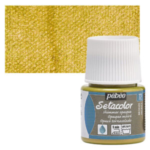 Χρώμα για ύφασμα Bronze 45ml,Pebeo Setacolor Opaque