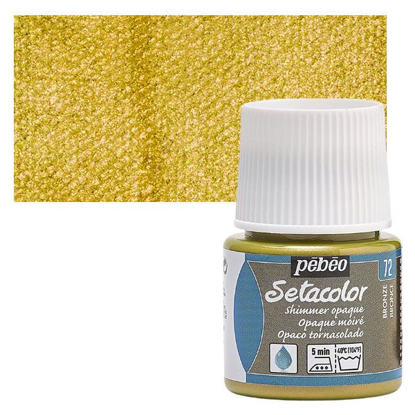 Χρώμα για ύφασμα Bronze 45ml,Pebeo Setacolor Opaque