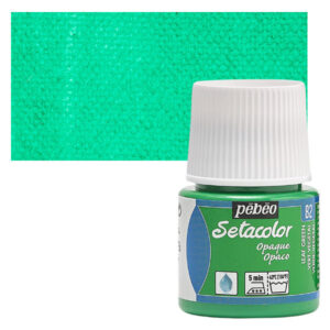 Χρώμα για ύφασμα Leaf Green 45ml,Pebeo Setacolor Opaque