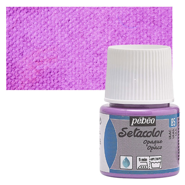 Χρώμα για ύφασμα Lilac 45ml,Pebeo Setacolor Opaque