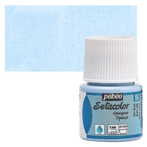 Χρώμα για ύφασμα Blue Sky 45ml,Pebeo Setacolor Opaque