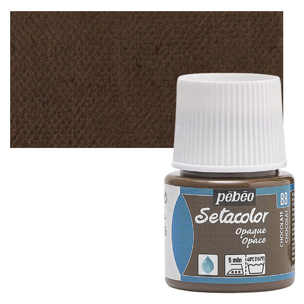 88 Χρώμα για ύφασμα Chocolate 45ml,Pebeo Setacolor Opaque Χρώμα για ύφασμα Chocolate 45ml,Pebeo Setacolor Opaque