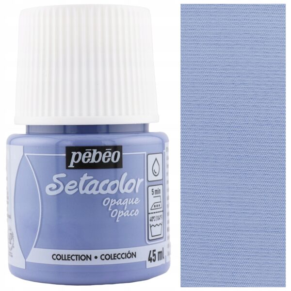 Χρώμα για Ύφασμα Celestial Blue 45ml Pebeo Setacolor Opaque