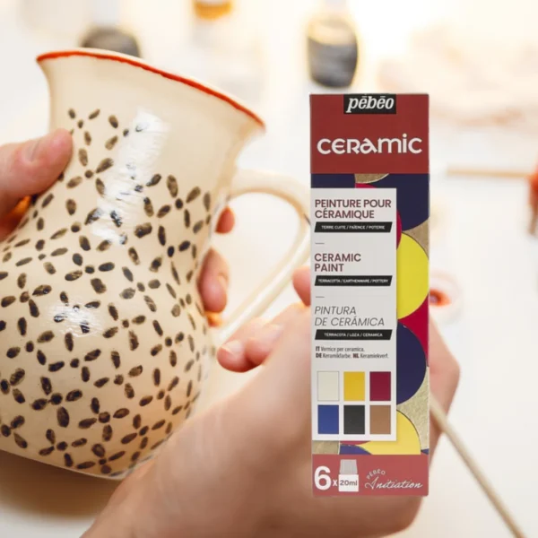 Σετ Pebeo Ceramic 6x 20ml -Ψυχρά Σμάλτα
