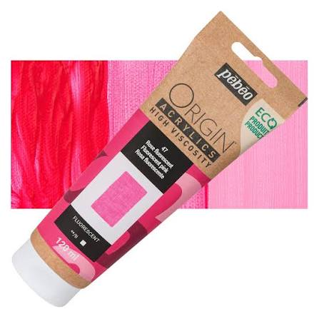 Ακρυλικό Χρώμα 48 Fluo pink120ml Pebeo Origin Ακρυλικό Χρώμα 48 Fluo pink120ml Pebeo Origin