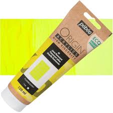 Ακρυλικό Χρώμα 48 IFluo Yellow 120ml Pebeo Origin