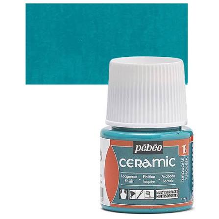 Ψυχρό Σμάλτο για Κεραμική Turquoise (No16) Pebeo Ceramic 45mls (44) Ψυχρό Σμάλτο για Κεραμική Turquoise (No16) Pebeo Ceramic 45ml