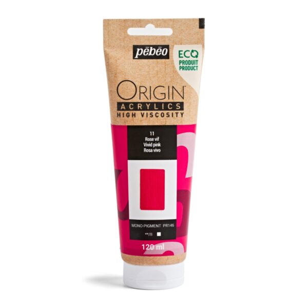Οικολογικά ακριλικά Pebeo Origin 11 ακρυλικό origin vivid pink