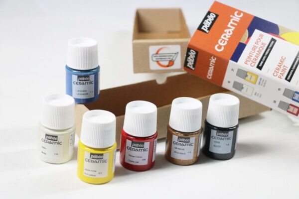 Σετ Pebeo Ceramic 6x 20ml -Ψυχρά Σμάλτα